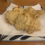 麺匠 釜善 - 別皿とり天