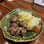 フォーピース食堂 - 阿波尾鶏モモ肉炙り焼き（980円+税）