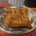 山谷酒場 - 直焼チーズトースト