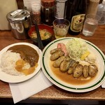 かつれつ四谷たけだ - ●カキバにくましチョイがけ中瓶