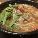 裏でやって創 - 松阪牛ホルモンラーメン　¥1,300