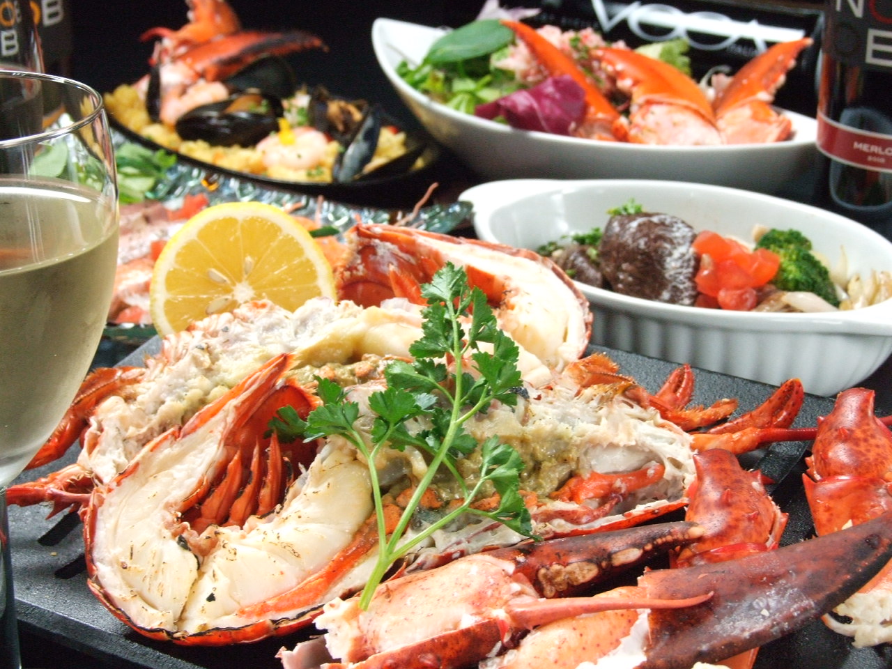 オマール海老&ラクレットチーズ 魚×肉バル オマール 住吉店