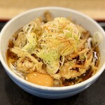 小諸そば - 料理写真:かき揚げ玉子そば(550円)