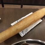 南インド食堂 Coconut&Curry - おかわりドーサ(たぶん、おかわりできるのは1回だけかもしれない)