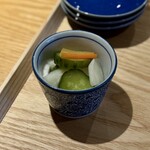 とんかつ七井戸 - ●ぬか漬け