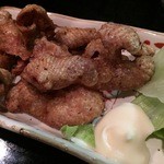 庄司 - ひな皮カリカリ揚げ５００円