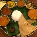 2014.8 ディナーコースのミースル(ノンベジ)