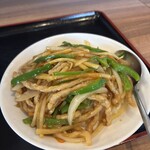 大連飯店 - シャキ食感とライス、相性バツグンでした