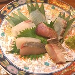 吟魚のはなれ  吟チロリ - 刺身盛合せ