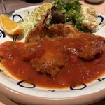 ニシハタ - 海老カツレツ（特製トマトソース）