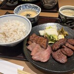 仙台牛たん青葉 - 牛たん、ハラミセット