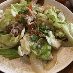 Cafe はなめ - 野菜炒め定食（950円）
      野菜炒め