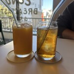 EENY - オレンジジュース&アイスティー　　（300円）