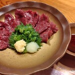 和食屋 あい膳 - 馬さし赤身