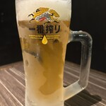 黒毛和牛専門 焼肉スタジアムJan - 一番搾りでマルパイ