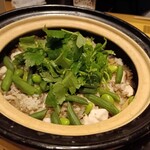 焼き鳥 茂 東桜 - 名古屋コーチン炊き込みご飯