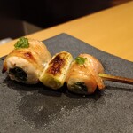 焼き鳥 茂 東桜 - ネギマ