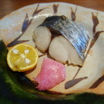 日本料理　香せり - 鰆塩焼と赤蕪漬け