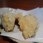 日本料理　香せり - 椎茸の海老擦り身挟み揚げ
