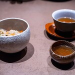 nôtori - 2025.11 やさいめし｜熱い焙じ茶