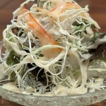 ハンバーグステーキ jumbo - 小サラダ