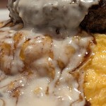 ハンバーグステーキ jumbo - 