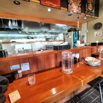 きく屋 - カウンター席