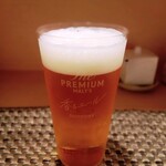 食・松浦 - 生ビール