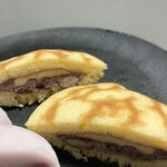 常川屋 - とら焼きの断面