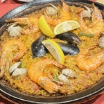 びいどろ - パエリアいつもよりもっと美味しかった！