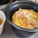 MADE IN JAPAN かにチャーハンの店 エキュート大宮店 - カニたっぷり ふわとろたまご