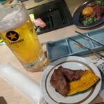 焼肉にくちょ - 生ビール