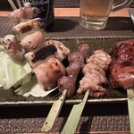 焼鳥 ゆきどり - 【2025.11.21(金)】盛り合わせ（5本）1,023円