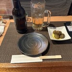 焼鳥 ゆきどり - 【2025.11.21(金)】ホッピーセット（白）583円とお通し330円