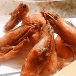 旬菜たまおき - 海老の唐揚げ