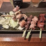 焼鳥 ゆきどり - 【2025.11.21(金)】盛り合わせ（5本）1,023円
