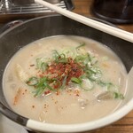 老虎苑 - 唐辛子投入のかす汁️