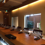 近江懐石 清元 - 落ち着くカウンター席