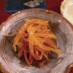 新奈 - 砂ずりの南蛮漬け