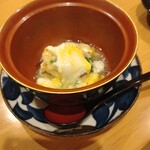 坂口家 うまづら - かなとフグの玉子とじあんかけ