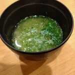 坂口家 うまづら - 天草あおさの味噌汁