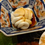 坂口家 うまづら - 白子ポン酢のアップ