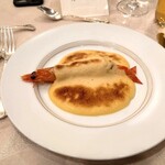 帝国ホテル - 車海老と舌平目のグラタン