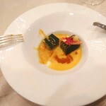 帝国ホテル - 蟹と手打ちパスタのミルフイユ