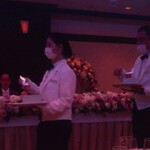 帝国ホテル - 炎の演出　ダークチェリーとフランボワーズのジュビレ