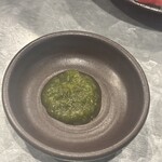 七輪大衆酒場 けむり - 青唐辛子ニンニク　うまい