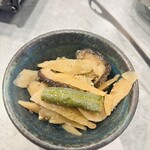 七輪大衆酒場 けむり - お通し