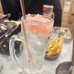 七輪大衆酒場 けむり - ガリチューハイ