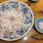 魚がし - カワハギ薄造り