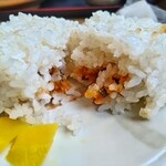 純そば 一風庵 - おにぎり　ネギ味噌